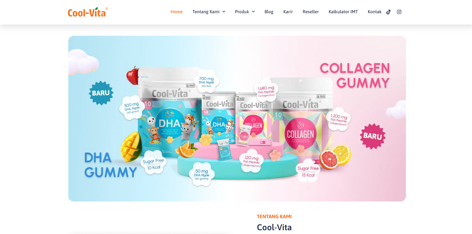 Project Cool-Vita Website